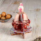 Подставка пасхальная на 8 яиц «Курочка», 26 х 19 см - Фото 3