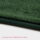 Коврики для ванной и туалета Доляна «Тропики», 2 шт.: 40×50 см, 50×80 см, цвет зелёный - Фото 4
