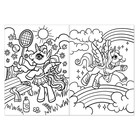 Раскраски для девочек набор «Пони», 4 шт. по 16 стр., формат А4 - Фото 2