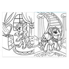 Раскраски для девочек набор «Пони», 4 шт. по 16 стр., формат А4 - фото 6254757