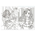 Раскраски для девочек набор «Принцессы», 6 шт. по 16 стр., формат А4 - фото 6254762