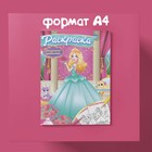 Раскраски для девочек набор «Принцессы», 6 шт. по 16 стр., формат А4 - фото 6254767