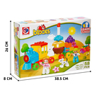 Конструктор «Сказочный паровоз», 58 деталей - Фото 5