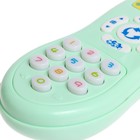 Обучающая игрушка «Умный пульт», свет, звук, цвет зелёный - Фото 3