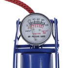 Насос ножной с манометром, 1 цилиндр, УЦЕНКА - Фото 3