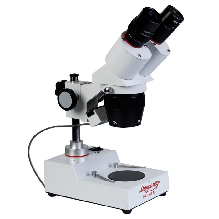 Микроскоп стерео «МС-1», вар.2B, увеличение объектива 2х/4х - фото 1882012506