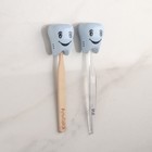 Набор футляров для зубных щёток QLux, 2 шт, цвет МИКС - Фото 1