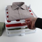 Органайзер для одежды QLux, 30×35,5×8,5 см, цвет МИКС - Фото 1