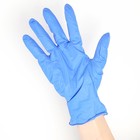 Перчатки нитриловые неопудренные 5Assist, размер XL, 180 шт/уп, 3 гр., цвет синий, цена за 1 шт. - Фото 1