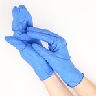Перчатки нитриловые неопудренные 5Assist, размер XL, 180 шт/уп, 3 гр., цвет синий, цена за 1 шт. - Фото 3