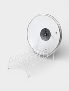 Подставка для крышек Доляна, 28.5×14×16.5 см, белая - Фото 5