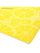 Полотенце махровое Lemon color 70×130 см, цв.желтый, 360 г/м², хлопок 100% 4699571