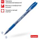 Ручка шариковая Luxor Spark ll, узел 0.7 мм, грип, синяя - Фото 2