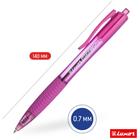 Ручка шариковая автомат Luxor "Micra X II" синяя, 0,7 мм, грип, корпус микс 1840/12 Bx, цена за шт. - Фото 2