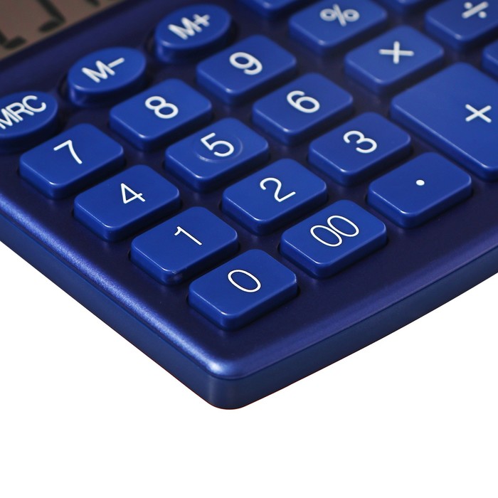 Калькулятор настольный Citizen 10-ти разрядный 102 х 124 х 25 , 2-е питание, синий