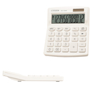 Калькулятор настольный Citizen 12-ти разрядный 102 х 124 х 25 мм, 2-е питание, белый - Фото 2