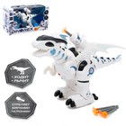 Робот дракон Dinorex IQ BOT, интерактивный: стреляющий, звук, на батарейках - Фото 1