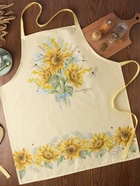 Фартук кухонный «Этель. Солнечные цветы» 70×60 см, 100% хлопок, саржа 190 г/м² - Фото 5