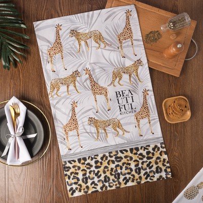 Полотенце «Этель» Beautyful kitchen, 40×73 см, 100% хлопок, саржа 190 г/м²