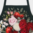 Фартук кухонный «Этель» Flowers, 60×70 см, 100% хлопок, саржа 190 г/м² - Фото 2