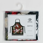 Фартук кухонный «Этель» Flowers, 60×70 см, 100% хлопок, саржа 190 г/м² - Фото 7