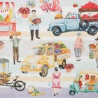 Фартук кухонный Этель Food market, 70×60 см, 100% хлопок, саржа 190 г/м² - Фото 6