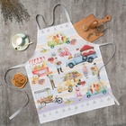 Фартук кухонный «Этель» Food market, 70×60 см, 100% хлопок, саржа 190 г/м² - Фото 6