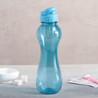Бутылка для воды пластиковая QLux «Тренд», 7×7×23,5 см, цвет МИКС - Фото 1