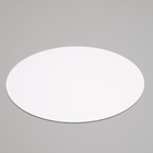 Подложка, круглая, золото-белый жемчуг, 30 см, 1,5 мм - Фото 2