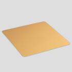 Подложка, золото, 26 х 26 см, 2,5 мм (комплект 5 шт) - фото 21001157