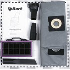Пылесос Bort BSS-1630-Premium, 1600/320 Вт, сухая/влажная уборка, 30 л, чёрно-белый - Фото 6