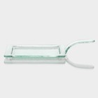 Блюдо сервировочное Magistro «Авис», 29.5×15.5×4 см, стекло - Фото 3