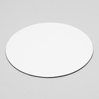 Подложка усиленная, 22 см, черный-белый, 3.2 мм - Фото 4