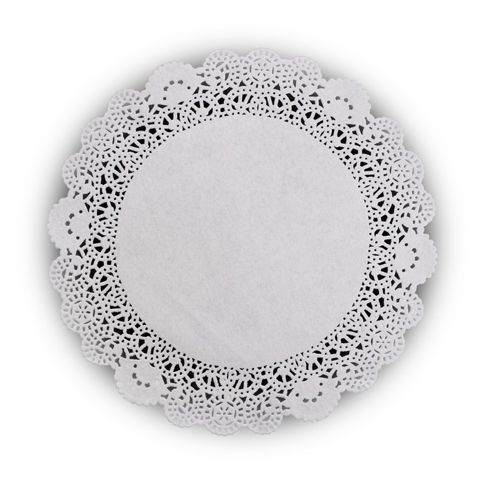 Салфетка для торта, бумажная, ажурная, 18 см - Фото 1