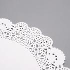 Салфетка для торта, бумажная, ажурная, 18 см - Фото 2