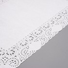 Салфетка для торта, прямоугольная, ажурная, 20×30 см - Фото 2