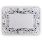 Салфетка для торта, прямоугольная, ажурная, 30 х 40 см - Фото 1