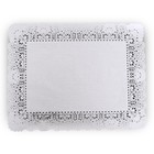 Салфетка для торта, прямоугольная, ажурная, 35 х 45 см - Фото 1