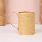 Кружка средняя, 6×6×7,5 см, 150 мл, береста - Фото 2