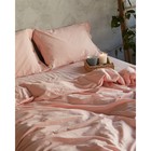 Постельное бельё Этель 1.5 сп 155*210см, 160*240 см, 50*70-2шт, цвет персик 100% жатый хлопок, 140гр/м2 - Фото 5
