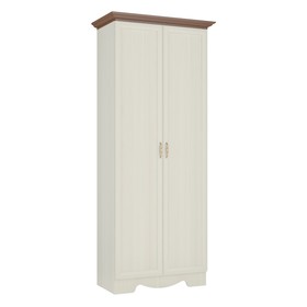 Шкаф двухдверный для одежды «Латте 2», 876×456×2134 мм, цвет бодега cветлый / орех донской