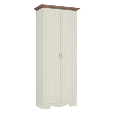 Шкаф двухдверный для одежды «Латте 2», 876×456×2134 мм, цвет бодега cветлый / орех донской