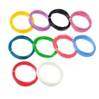 Комплект 3Д ручка NIT-PEN2 фиолетовая + пластик ABS 10 цветов по 10 метров - фото 51449788