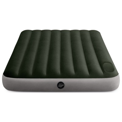 Матрас надувной DURA-BEAM FULL, 137×191×25 см, с встроенным ножным насосом, 64762 INTEX