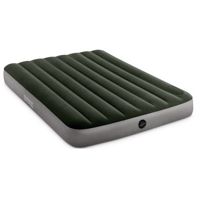 Матрас надувной DURA-BEAM FULL, 137×191×25 см, с встроенным ножным насосом, 64762 INTEX