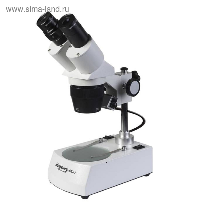 Микроскоп стерео «МС-1», вариант 2C, увеличение объектива 2х/4х - Фото 1