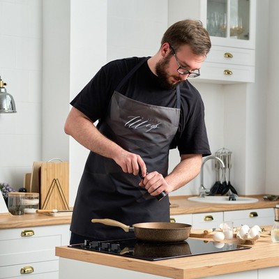 Фартук Этель «Шеф», 73×71 см, 100% хлопок, саржа 190 г/м²