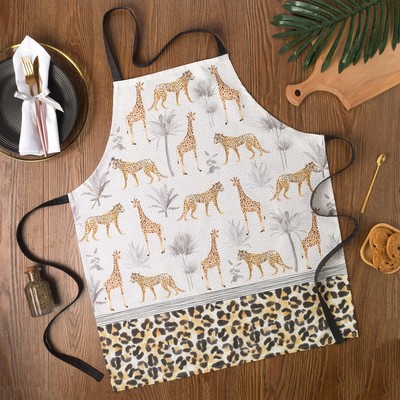 Фартук «Этель» Beautiful kitchen, серый, 70×60 см