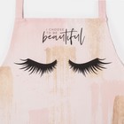 Фартук Этель Hello beautiful 70х60 см, 100% хлопок, саржа 190 г/м2 4645853 - фото 1076405