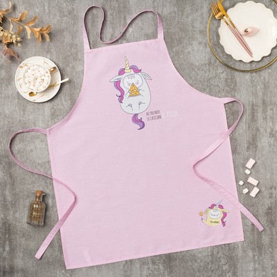 Фартук кухонный «Этель» Caticorn, 70×60 см, 100% хлопок, саржа 190 г/м²